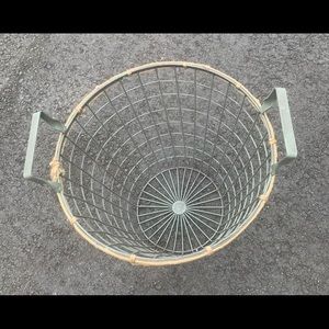 Wire Primitive Garden Planter Flower Planter Country Rustic Farmhouse